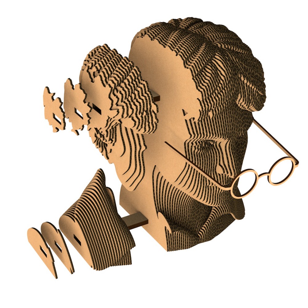 Пазл картонный 3D "Бюст Гарри Поттер"