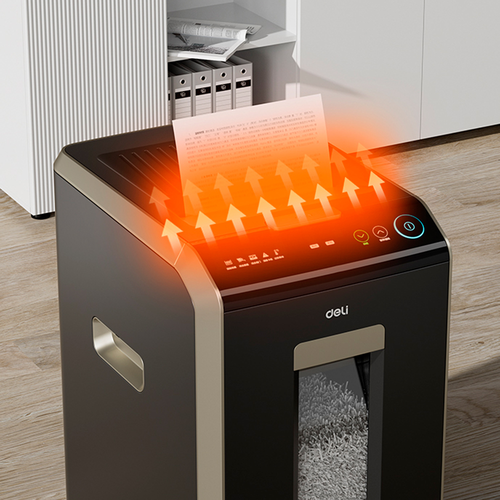 Шредер Deli ET089 (ET089), черный, -10% - 7