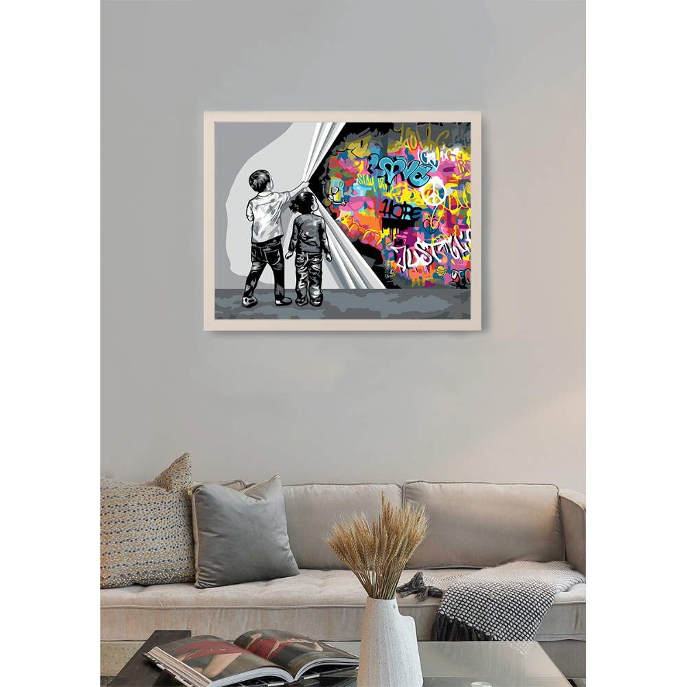 Картина по номерам "Искусство граффити"