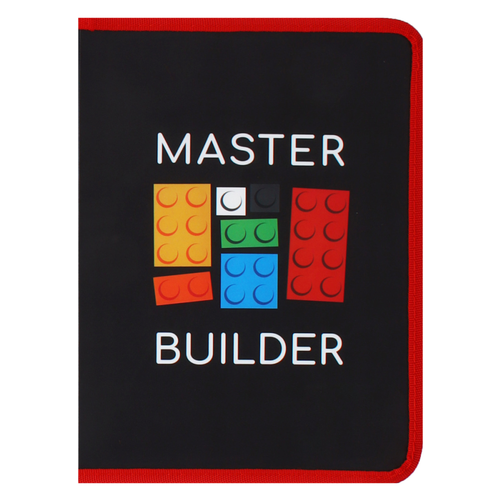 Папка для тетрадей "Master builder", А5+, черный
