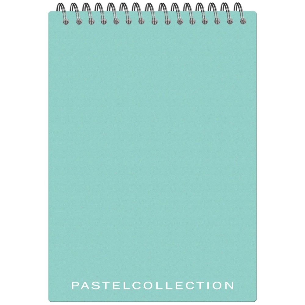 Тетрадь "Pastel Collection", А5, 60 листов, клетка, мятный, голубой 