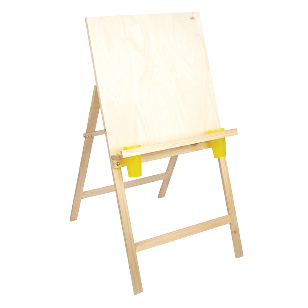 Мольберт-хлопушка "Студия", сосна, 2 стакана