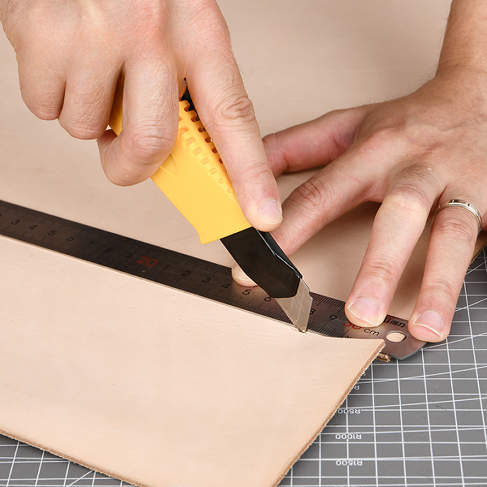 Нож универсальный "Deli DL003A", 18 мм, усиленный - 3