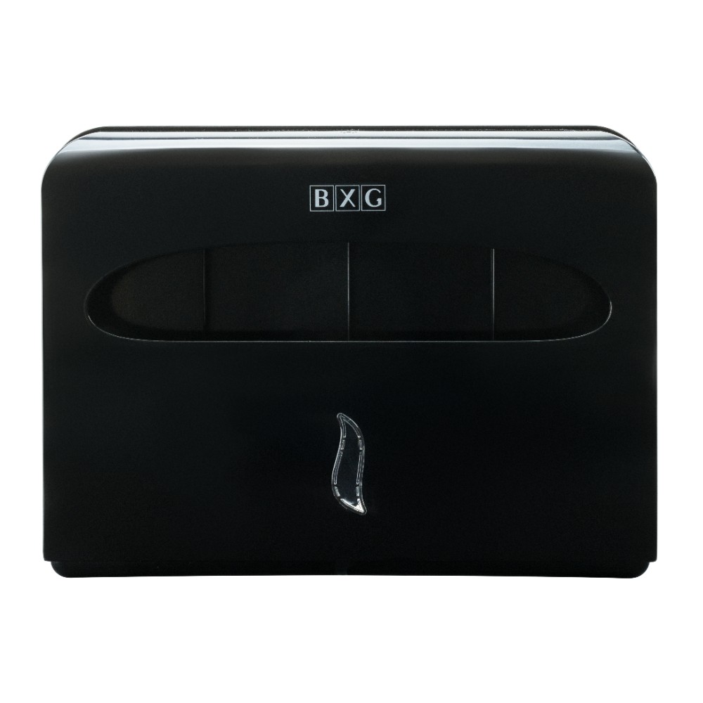 Диспенсер BXG-CD-8009В для бумажных покрытий на унитаз, черный - 4