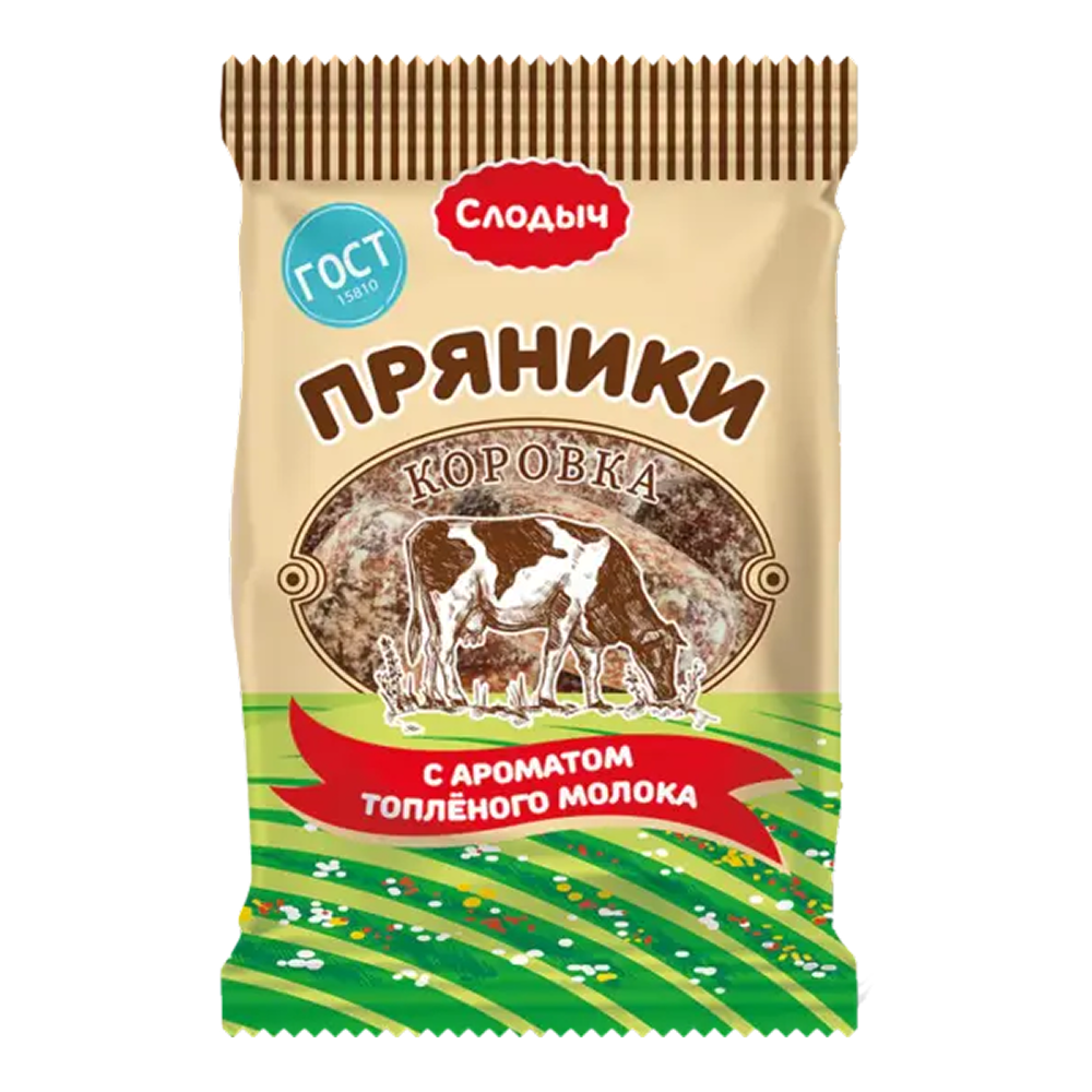 Пряники "Коровка", 300 гр, с ароматом топленого молока