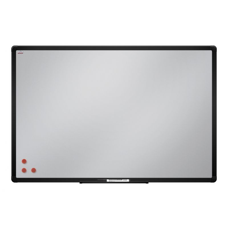 Магнитная доска с серебристой полимерной поверхностью, 45x60 см