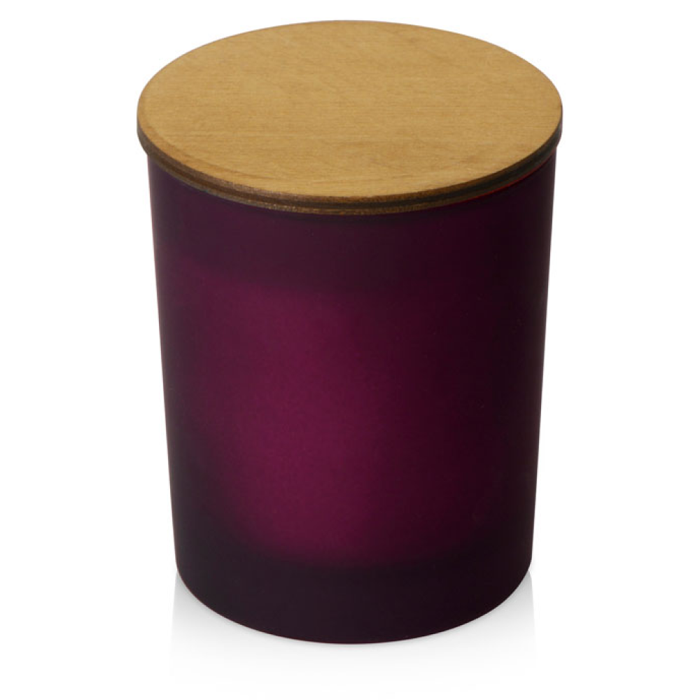 Свеча декоративная "Niort", ароматизированная, бордовый