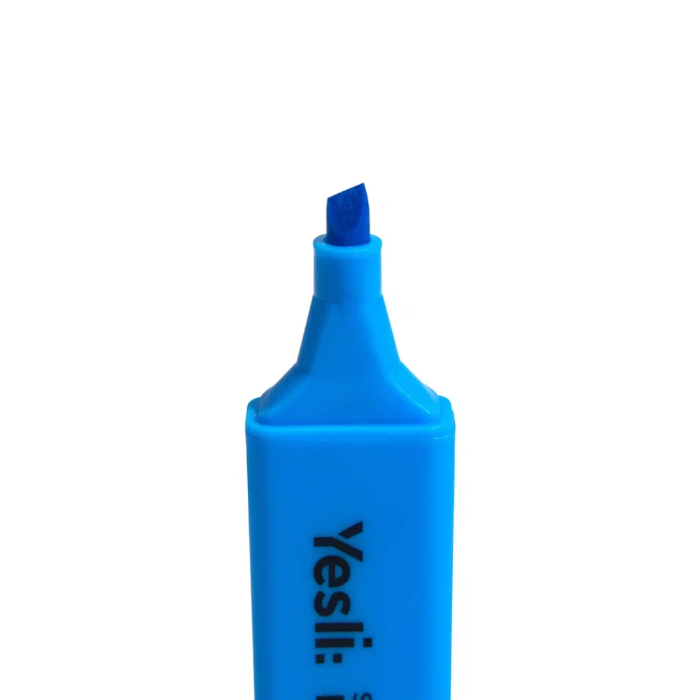 Маркер текстовый "Yesli:", голубой - 6