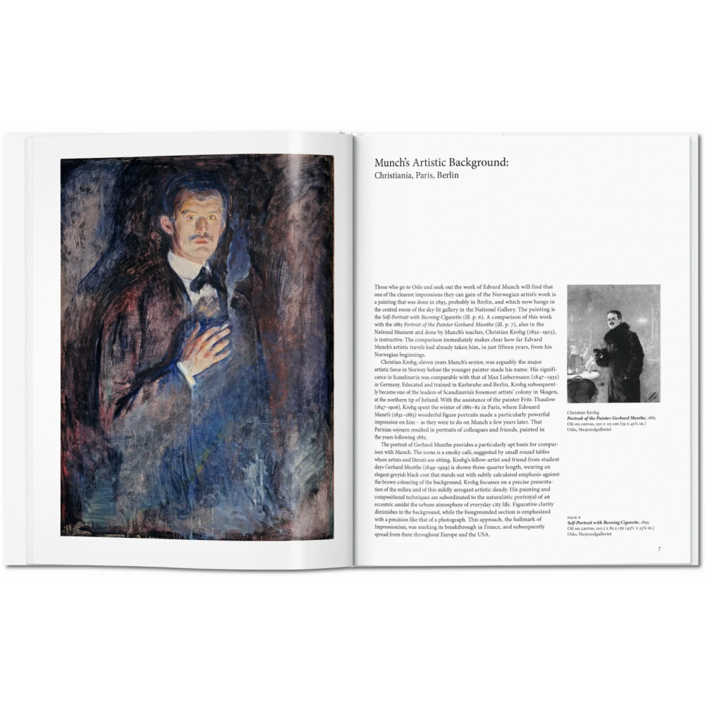 Книга на английском языке "Basic Art. Munch"  - 4