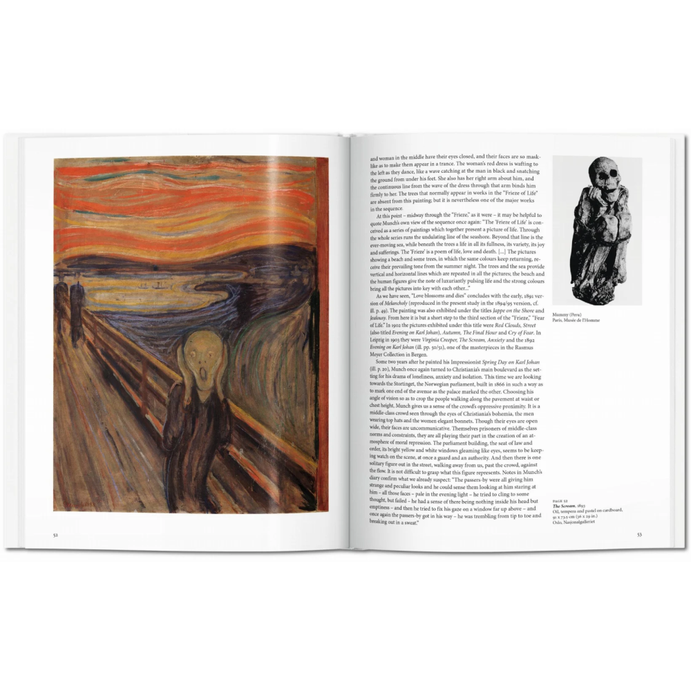Книга на английском языке "Basic Art. Munch"  - 3
