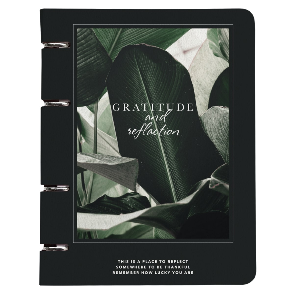 Тетрадь "Botanica банан рамка", А5, 120 листов, клетка, черный