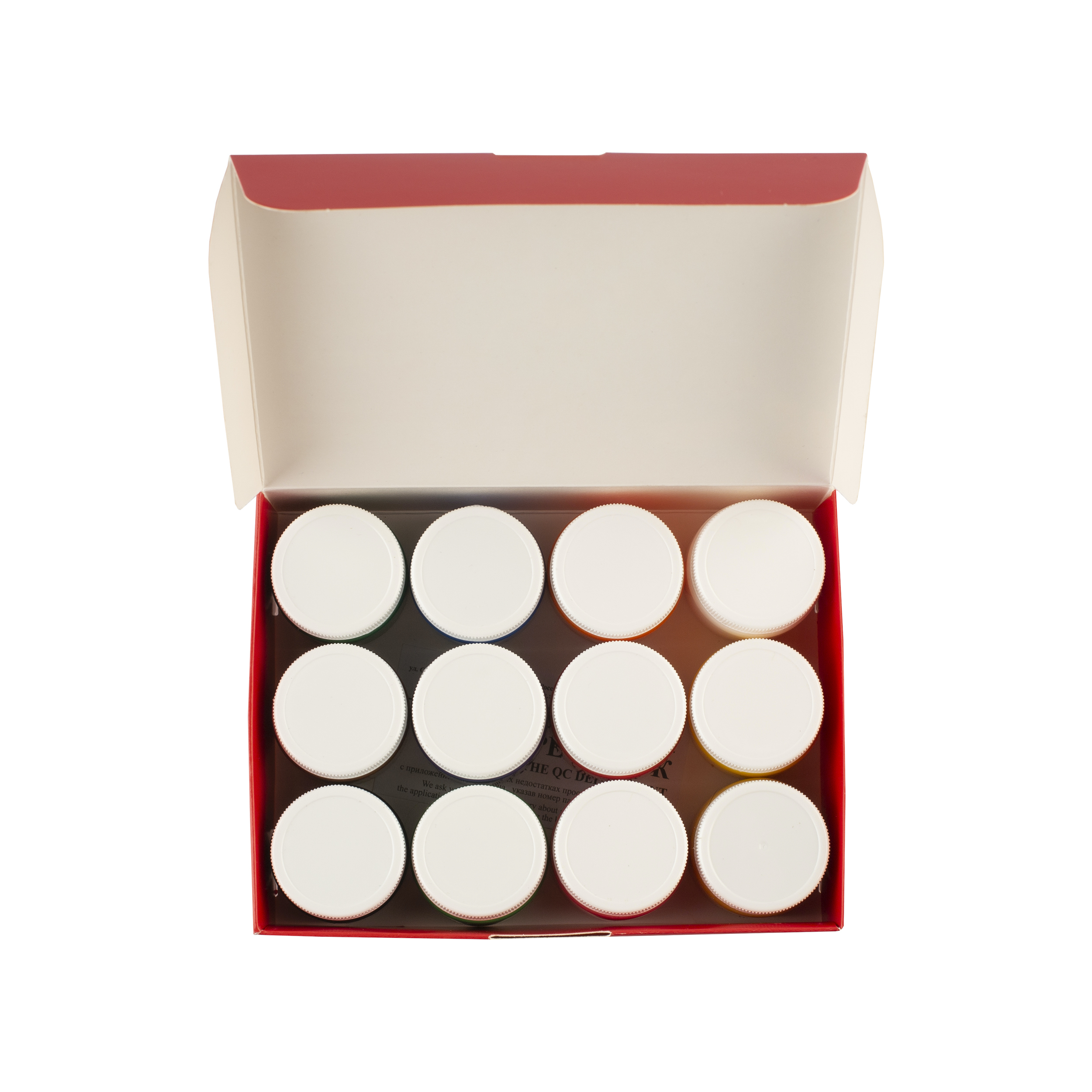 Гуашь "Цветик", 12 цветов, 15 мл. - 4