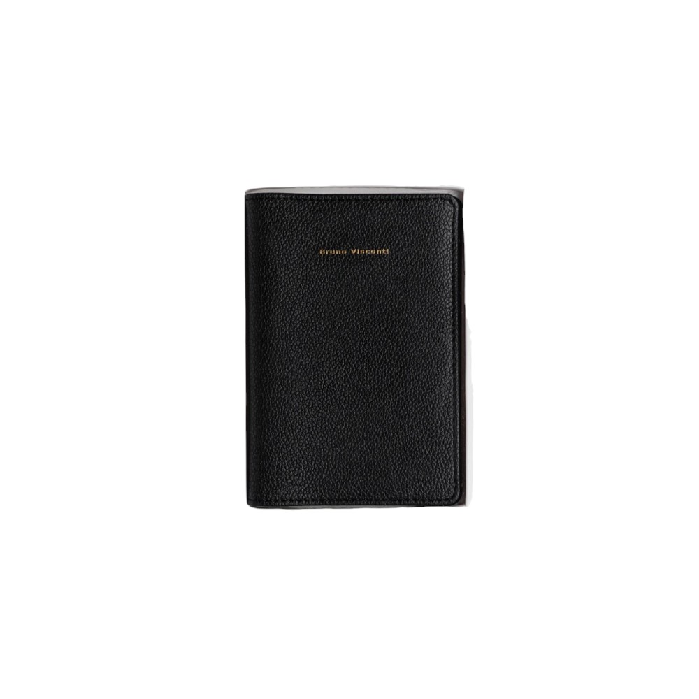 Обложка для паспорта "Черная", кожзам