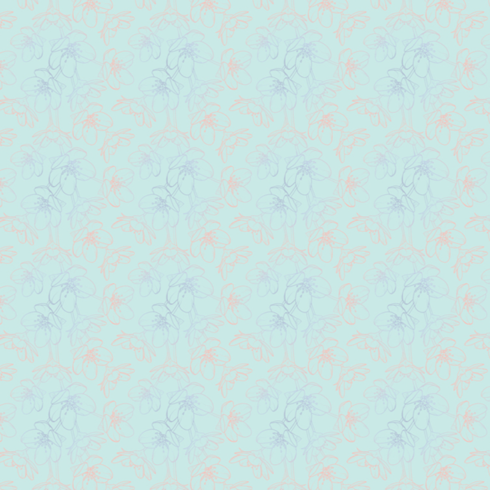 Бумага декоративная в рулоне "Grace twigs" 1*0,7 м, ассорти - 5