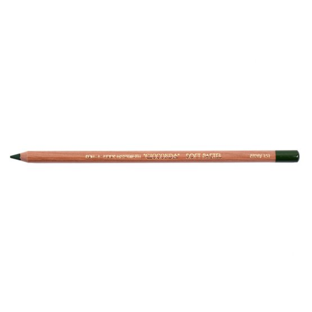 Карандаш пастельный "Koh-I-Noor Gioconda 8820", 151 оливковый зеленый темный