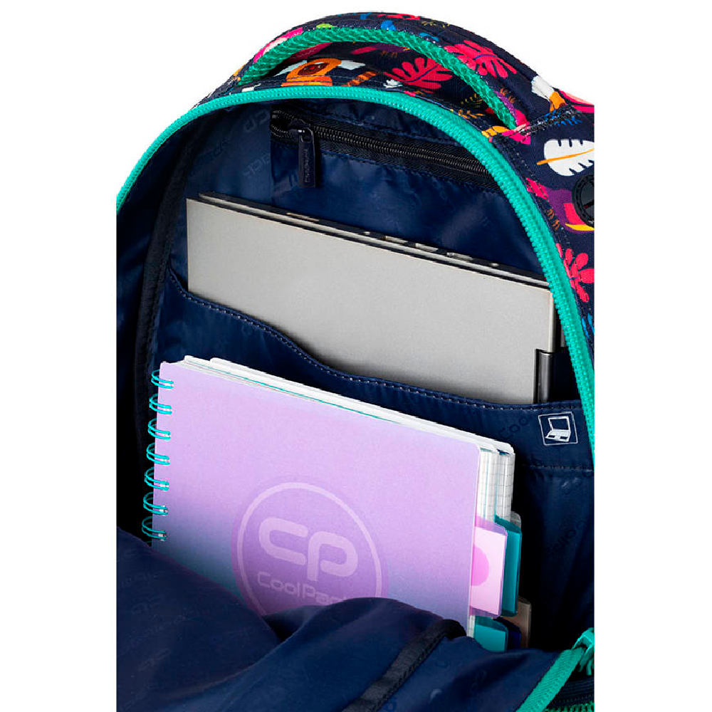 Рюкзак школьный Coolpack "Factor Lady Color", разноцветный - 5
