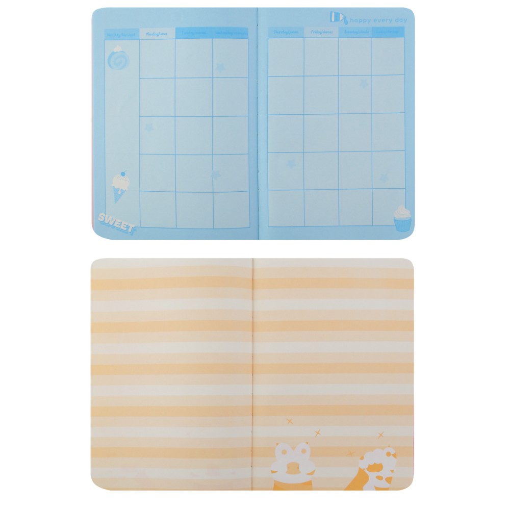 Книга записная "Лапки" А5, 96 листов, ассорти - 5