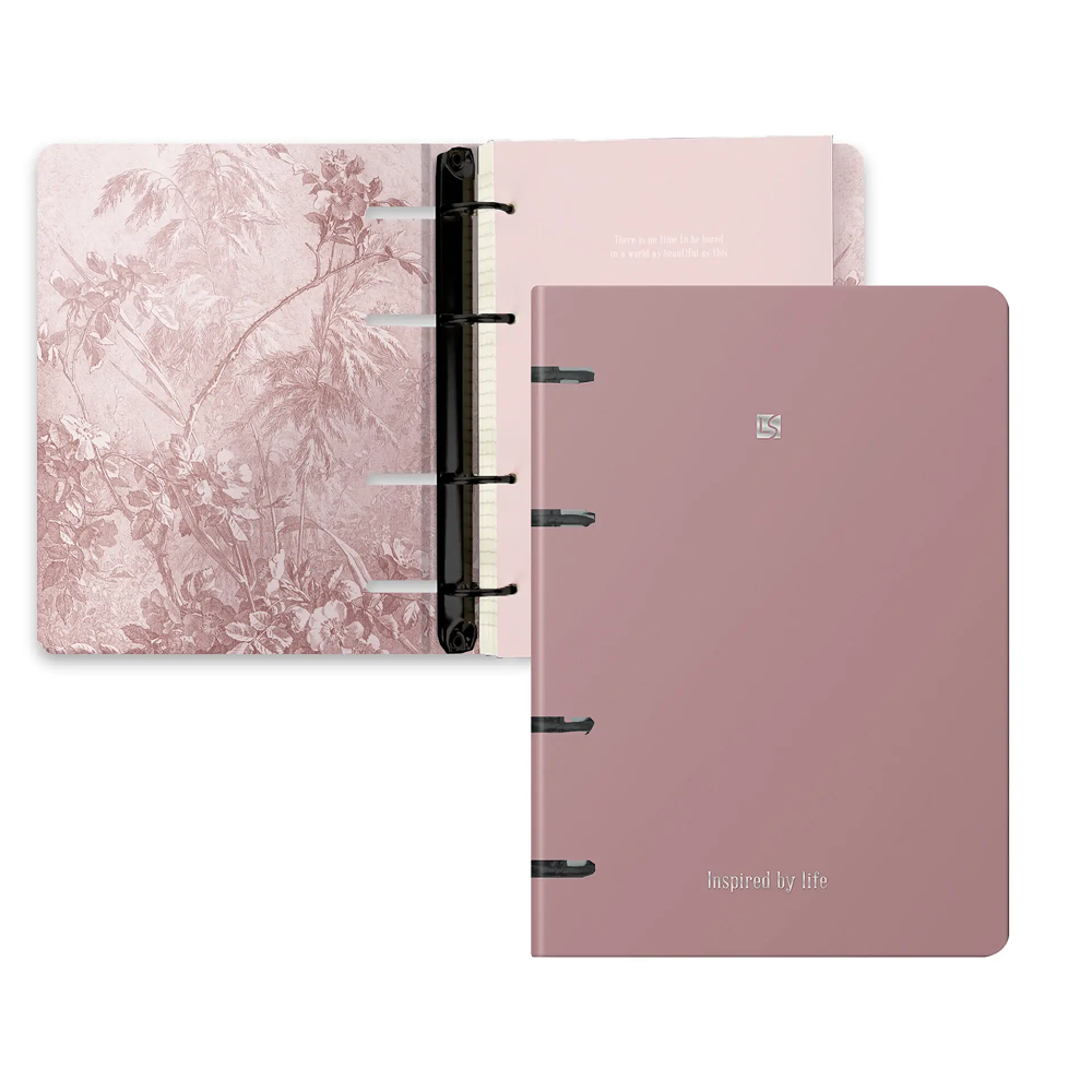 Тетрадь "Floreale. Cedar Rose", А5, 120 листов, клетка, розовый - 3