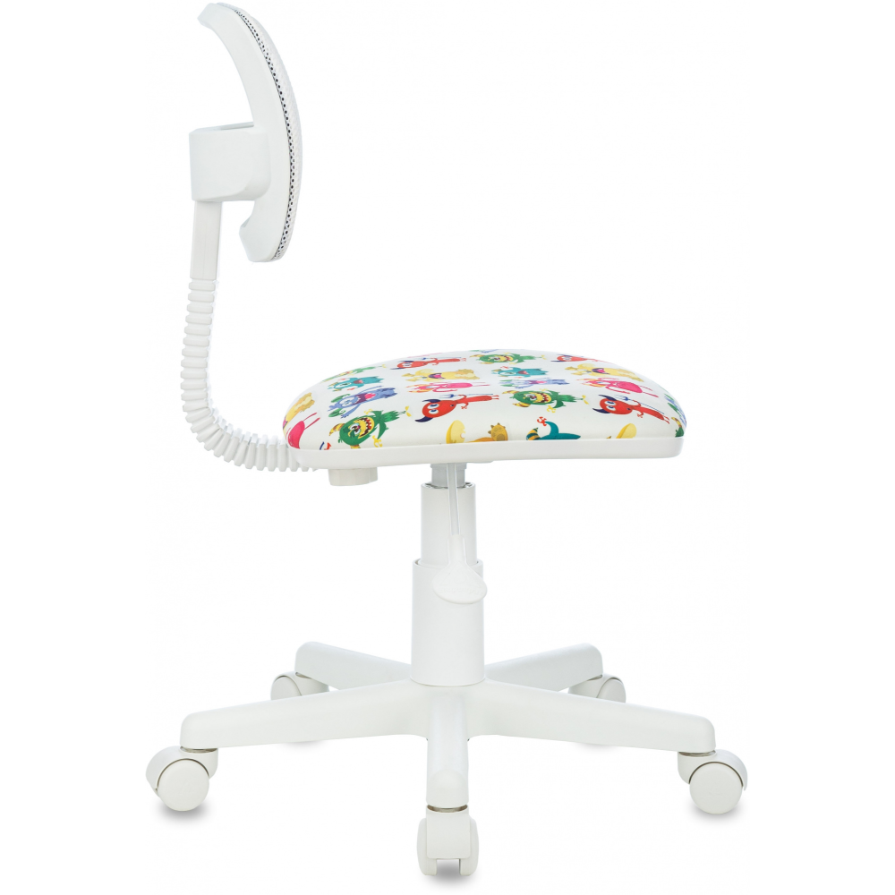 Кресло детское Бюрократ CH-W299, ткань, сетка, пластик, мультиколор монстры - 3