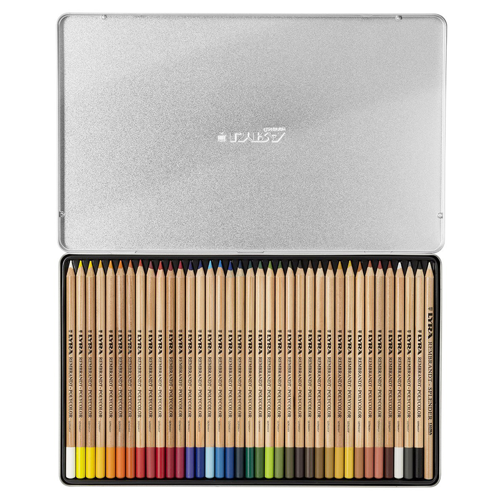 Карандаши цветные "Rembrandt Polycolor", 36 шт., металлическая упаковка