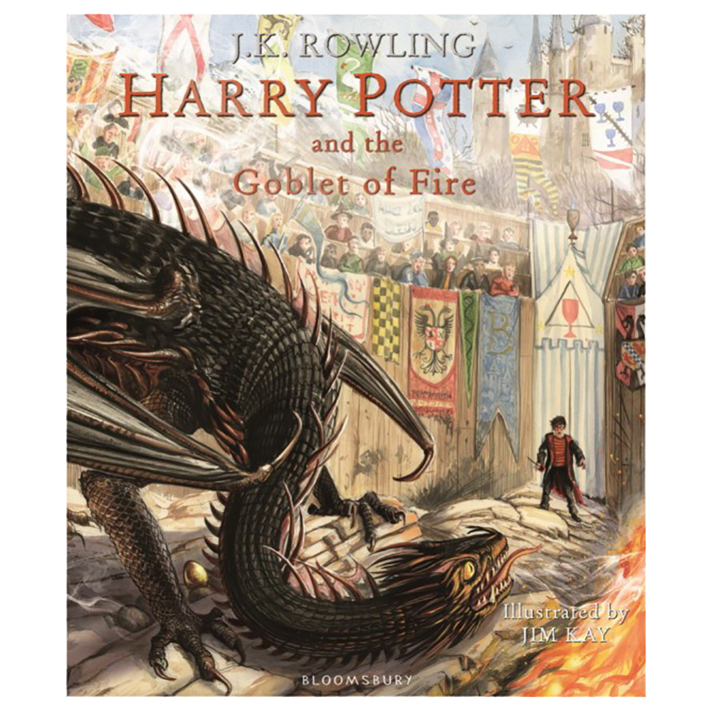Книга на английском языке "Harry Potter and the Goblet of Fire HB Illustr.", Rowling J.K. 