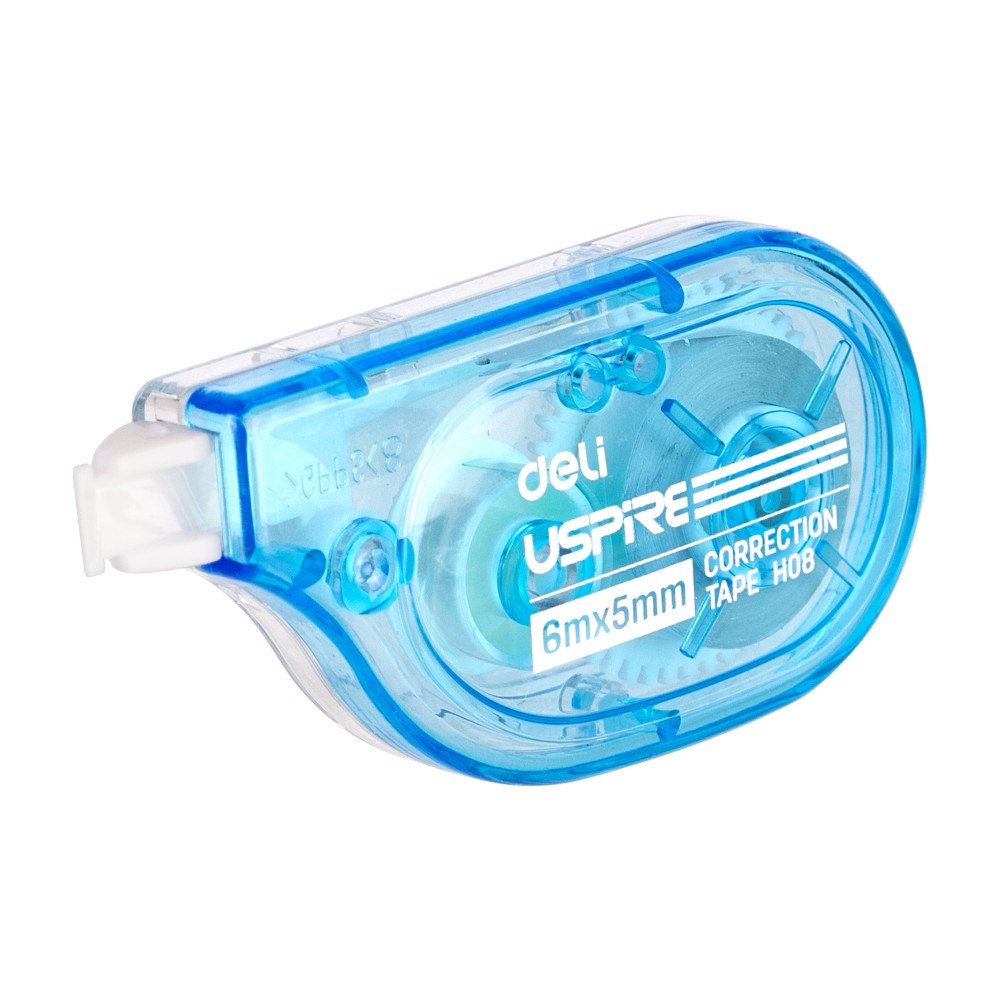 Корректор роллер "Uspire", 6х5 м/мм, голубой