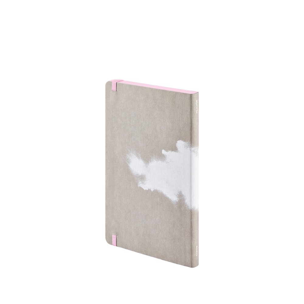 Блокнот "Inspiration Book M Cloud Pink", А5, 88 листов, серый, розовый