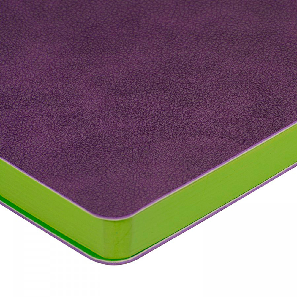  Ежедневник недатированный "Boston", A5,  272 страницы, фиолетовый - 4