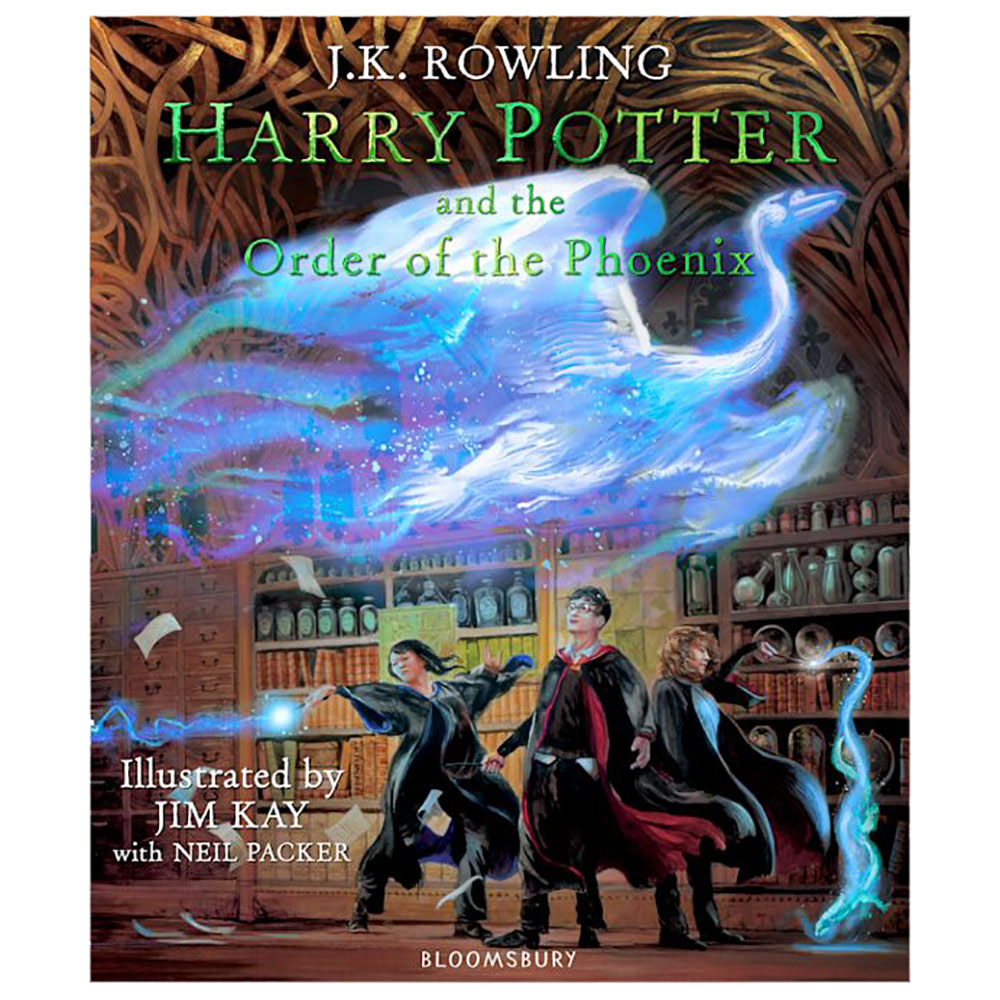 Книга на английском языке "Harry Potter and the Order of the Phoenix", J.K. Rowling, Jim Kay