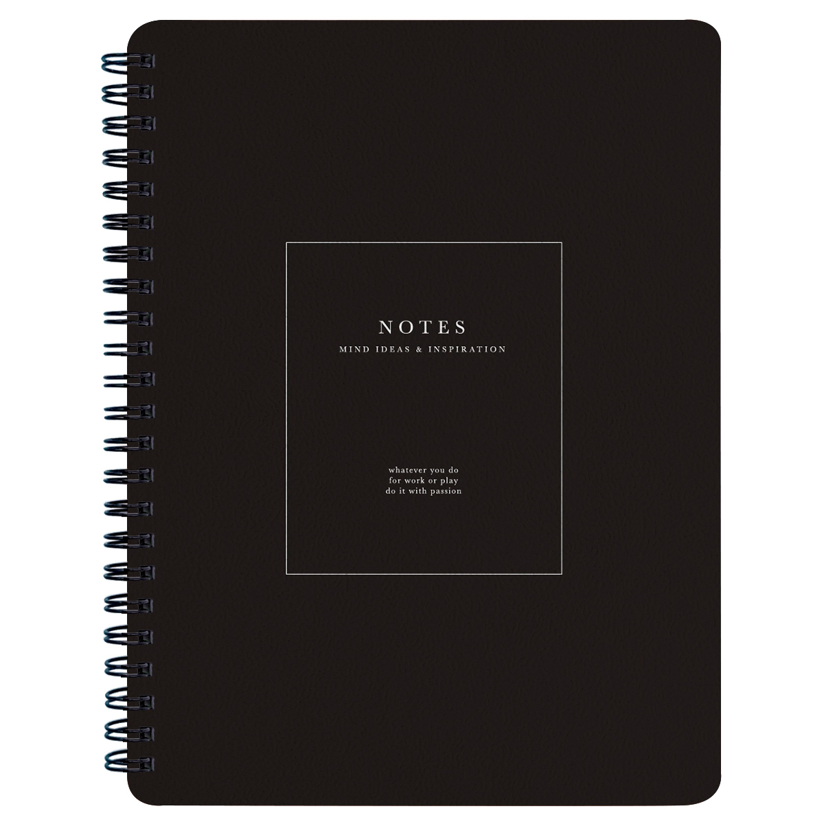 Тетрадь "Notes", А5, 80 листов, клетка, черный