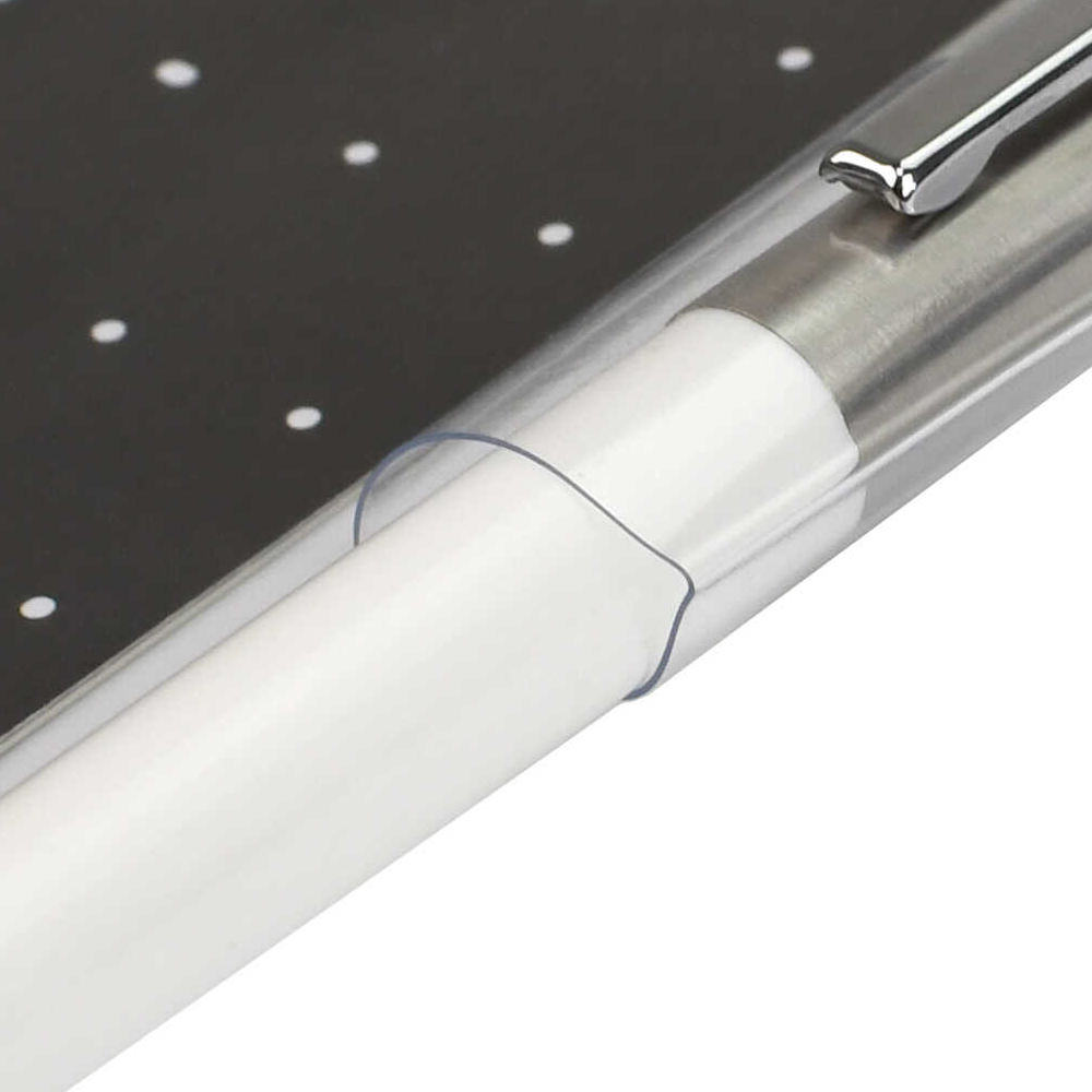 Еженедельник датированный "Леопард", 180х127 мм, 128 страниц, серебряный, 2026 - 8