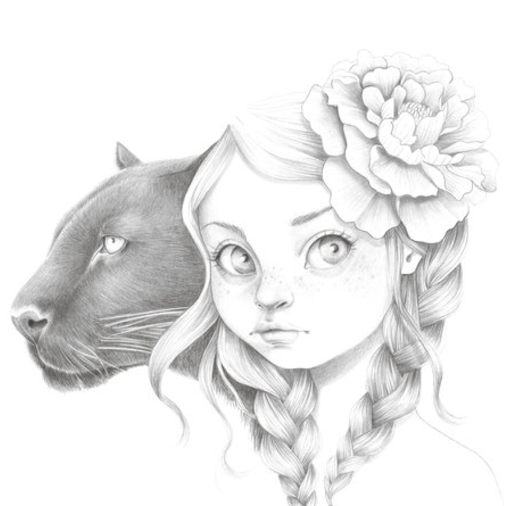 Раскраска на английском языке "Colouring book Wild 4", Emmanuelle Colin - 4