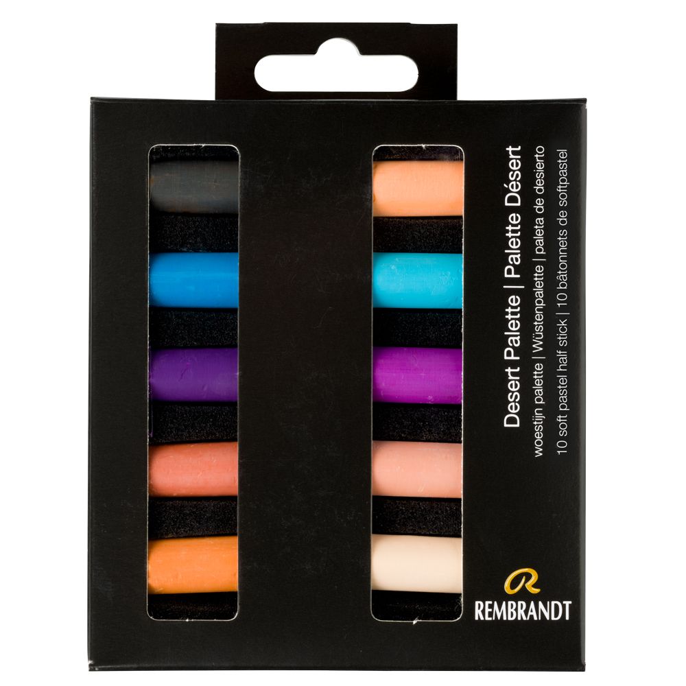 Набор мягкой пастели "Rembrandt Half Pastel", 10 цветов, ассорти