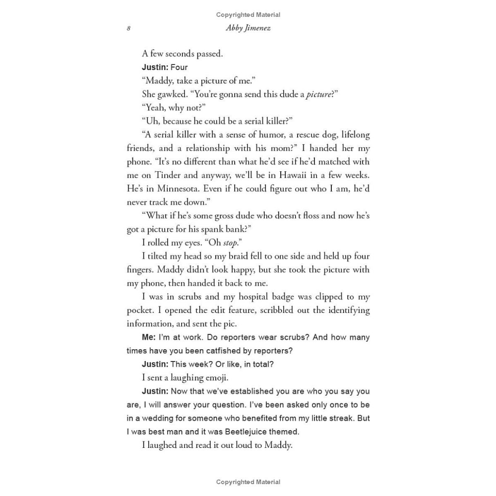 Книга на английском языке "Just For The Summer",  Abby Jimenez - 16