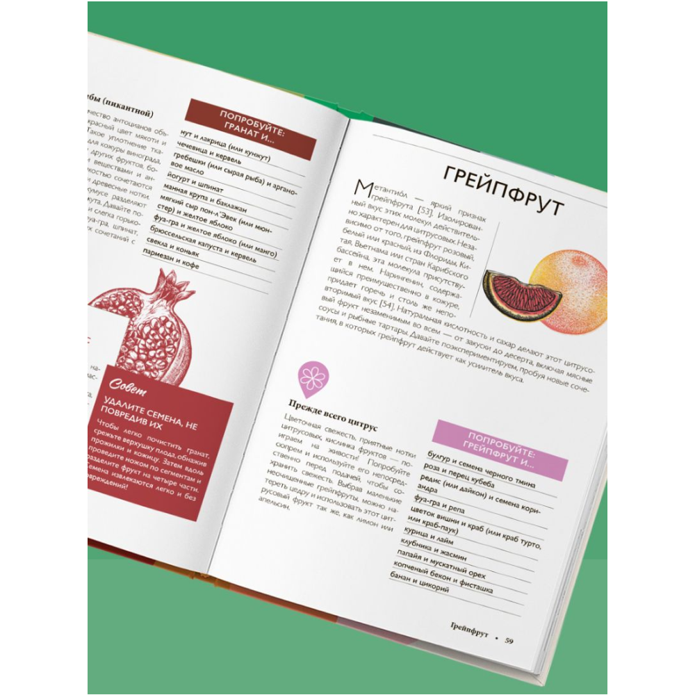 Книга "Алхимия вкуса. 1500 креативных вкусовых сочетаний и вдохновляющие рецепты", Омон Р., Маркс Т.  - 3