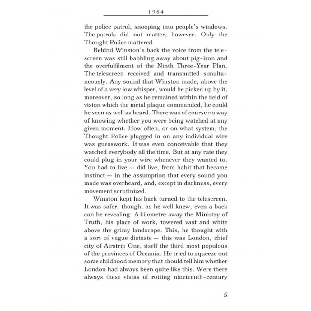 Книга на английском языке "1984", Джордж Оруэлл