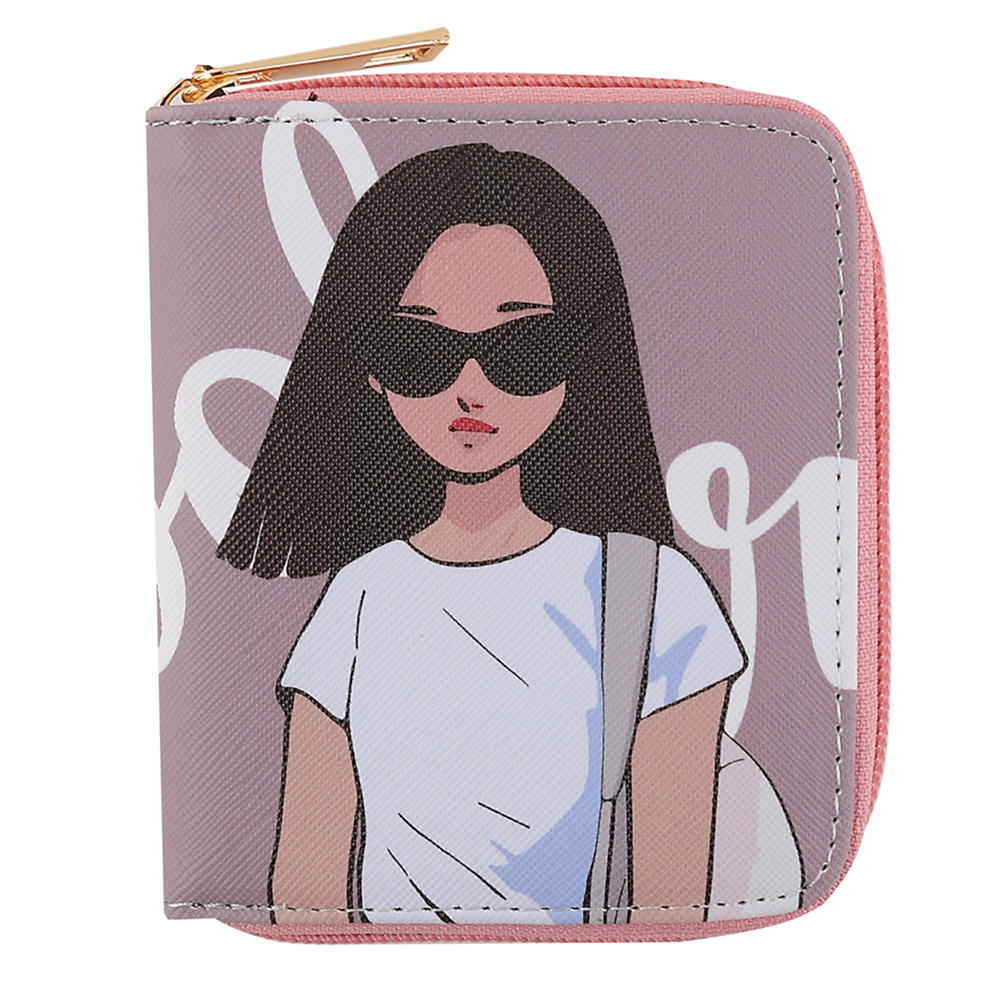 Кошелек "Cool girl", розовый