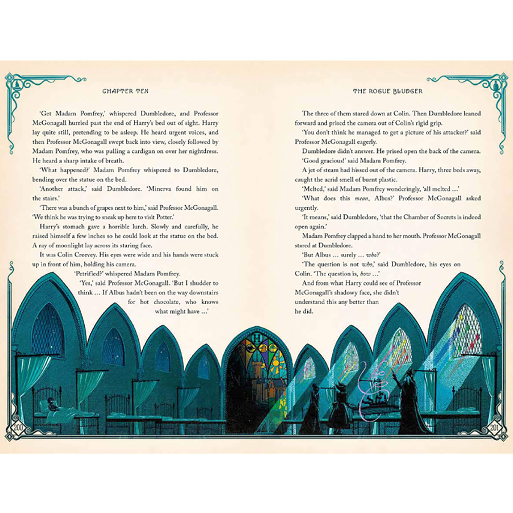 Книга на английском языке "Harry Potter and the Chamber of Secrets: MinaLima Edition", Rowling J.K. - 6
