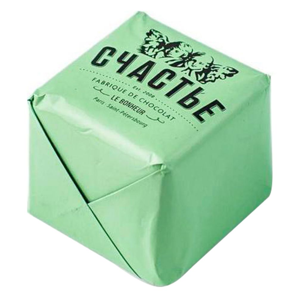 Конфеты "Счастье" пралине в молочном шоколаде с имбирем и семенами чиа, 50 г