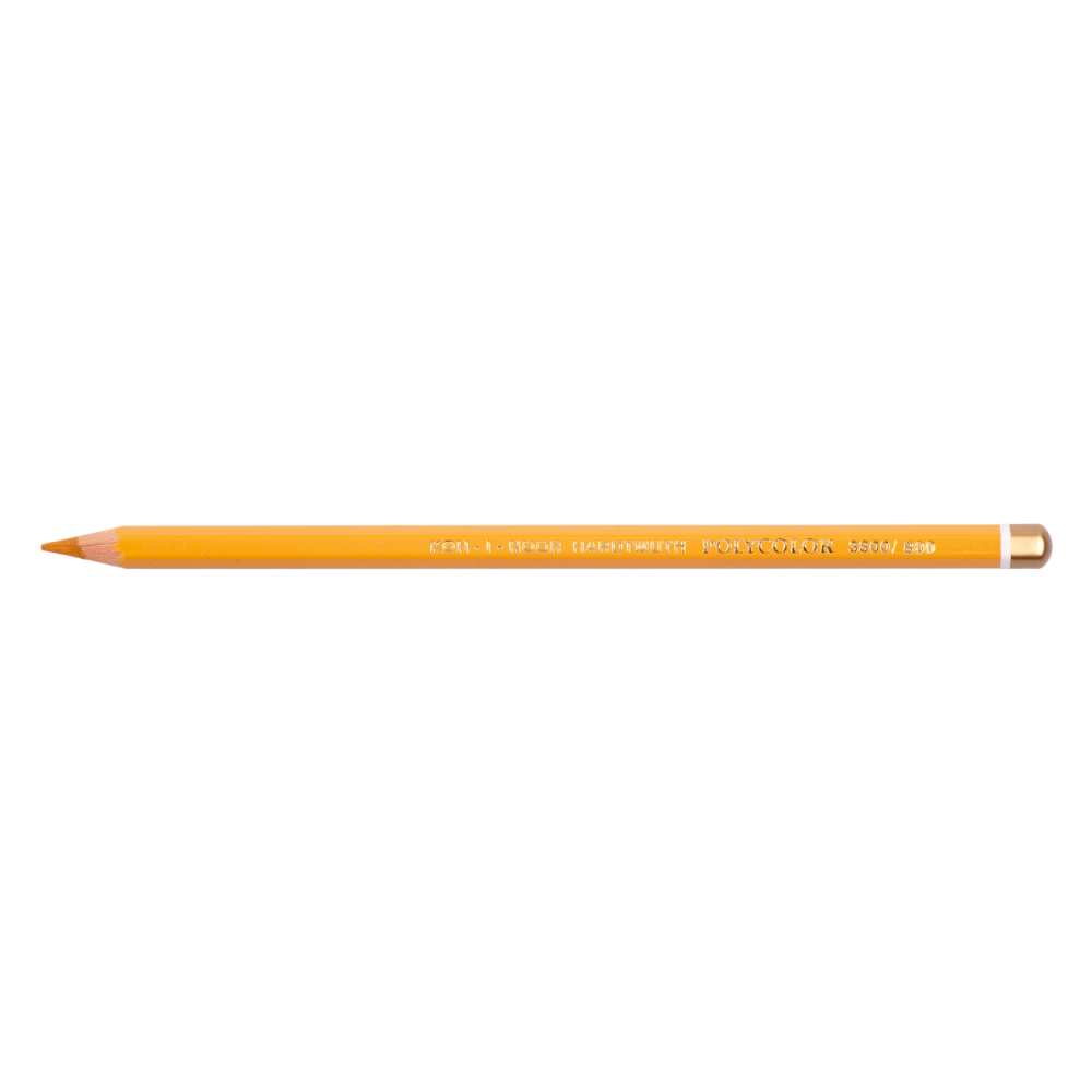Карандаш цветной Koh-I-Noor "Polycolor 3800", 800 охра золотая темная