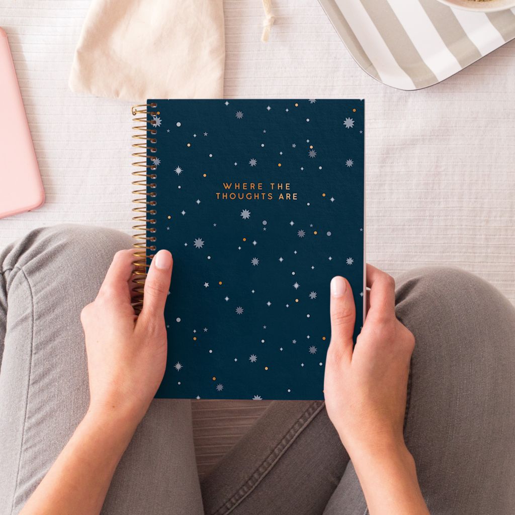 Тетрадь Miquelrius "Midnight Thoughts", А5,120 листов, клетка, темно-синий - 3