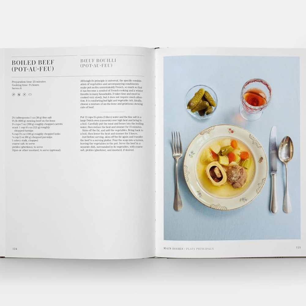 Книга на английском языке "Classic French Recipes", Ginette Mathiot