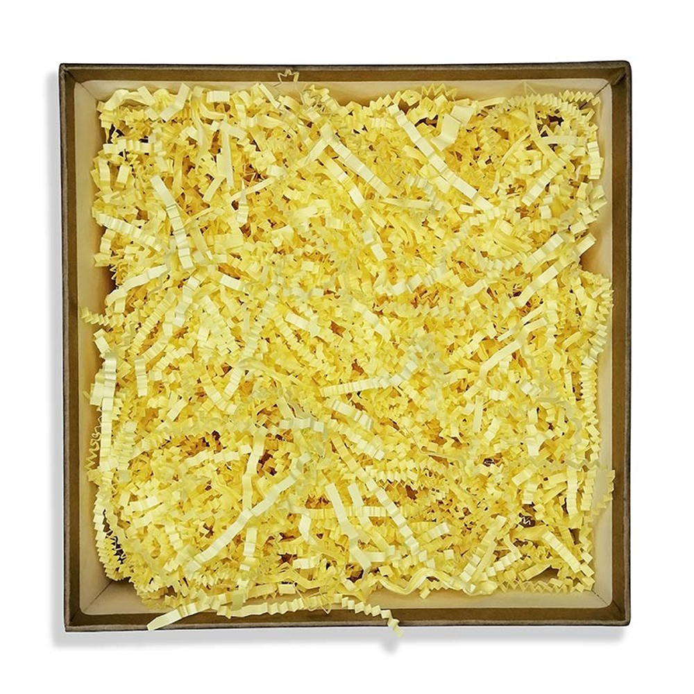 Наполнитель бумажный, гофрированный, 3 мм, 50 г, желтый