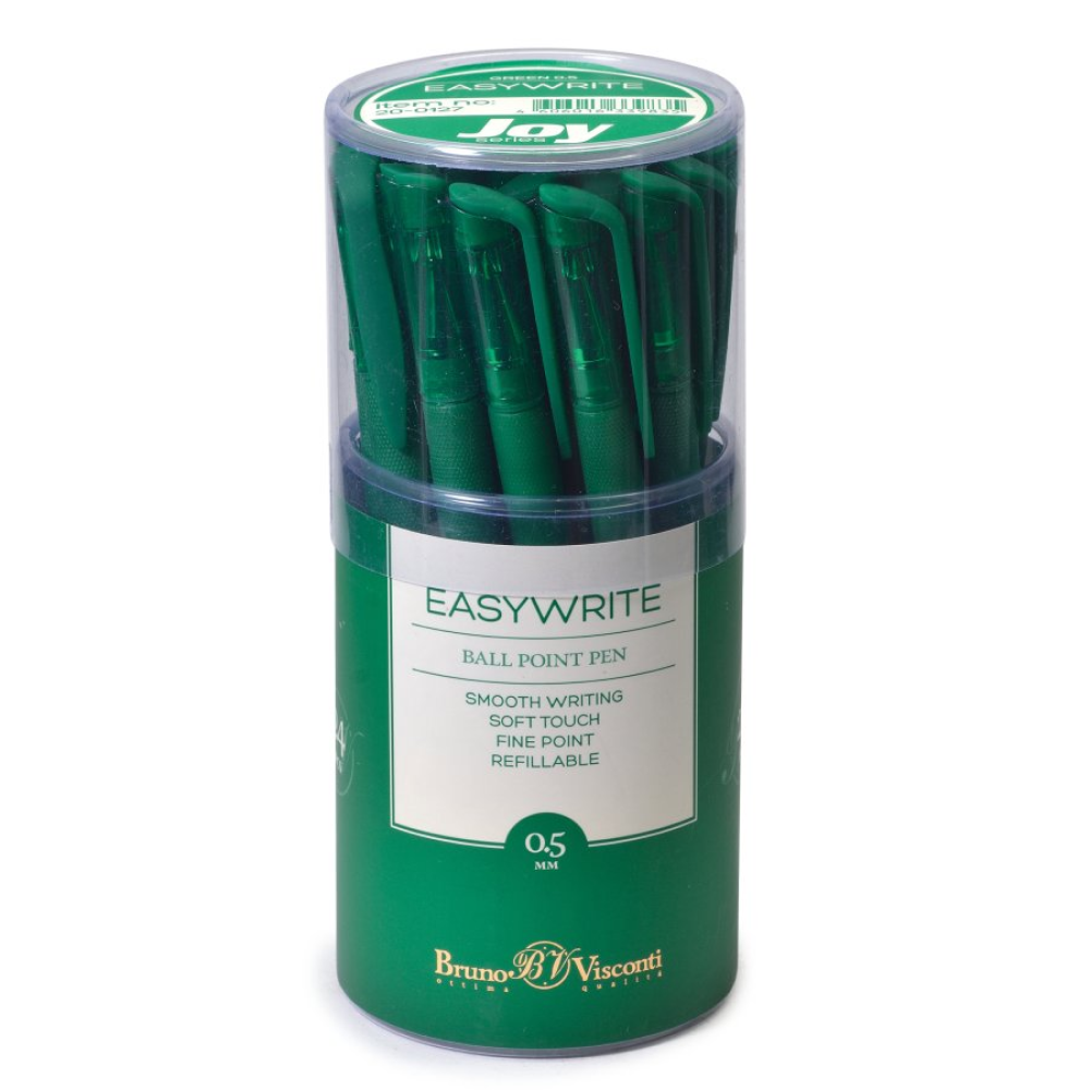 Ручка шариковая "EasyWrite.Green", 0.5 мм, пластик, стерж. зеленый, зеленый - 4