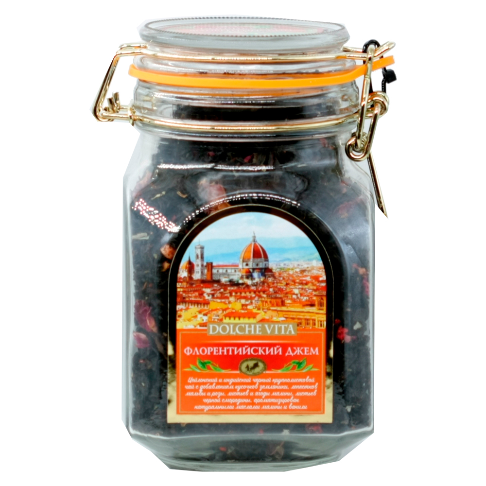 Чай Dolche vita "Флорентийский джем", 125 г, черный