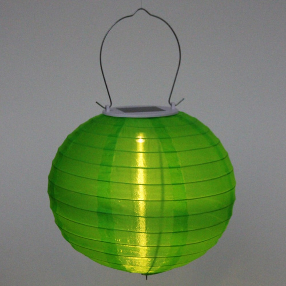 Светильник дачный Фонарик, солнечная батарея, салатовый - 3