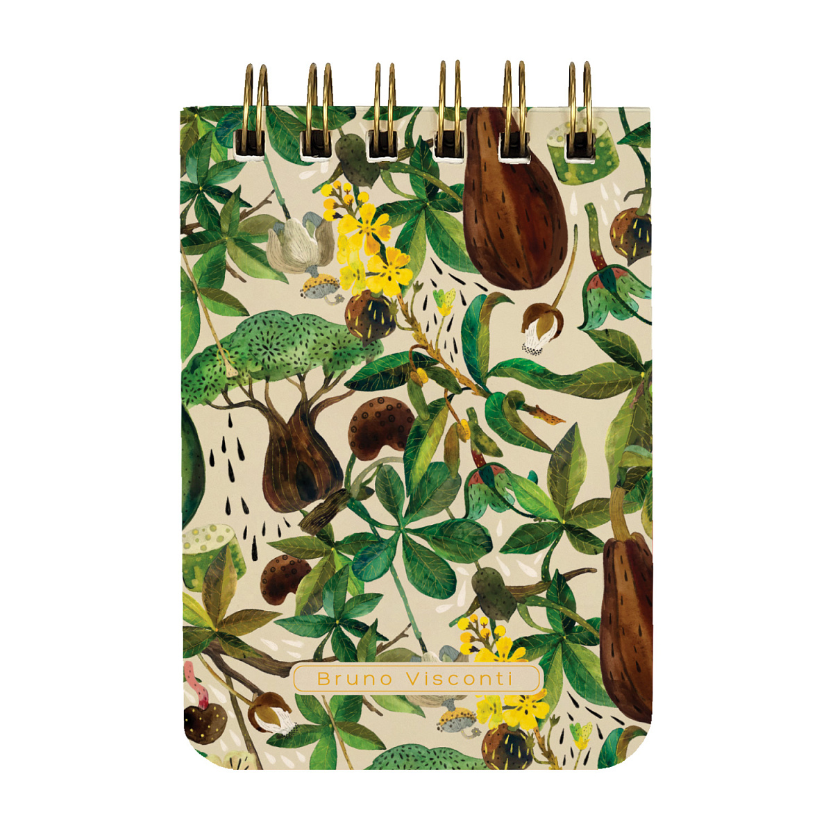 Блокнот Bruno Visconti "Cute Journal. Баобаб", А7, 100 листов, в линейку, разноцветный