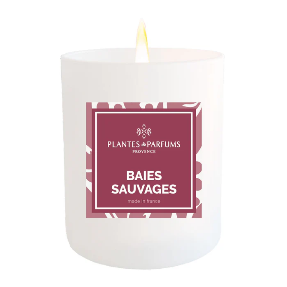 Свеча ароматическая PLANTES&PARFUMS "Wild Berries", 180 гр