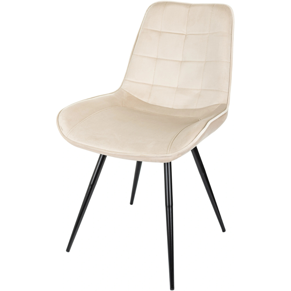 Стул Бюрократ "CH-K2", ткань, бежевый, металл - 5