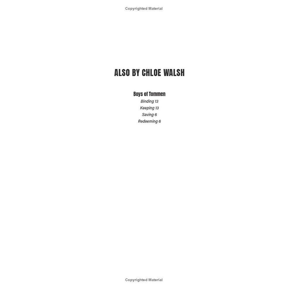 Книга на английском языке "Saving 6", Chloe Walsh